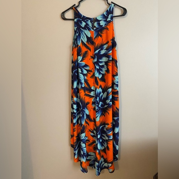 Anthropologie Maeve Floral Dress High Low Sleeveless Size 2 - Picture 5 of 10